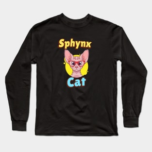 Sphynx Cat Long Sleeve T-Shirt